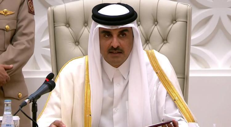 تحديث- أمير دولة قطر: لا يجوز استمرار تجاهل وقائع الاحتلال والحصار والاستيطان